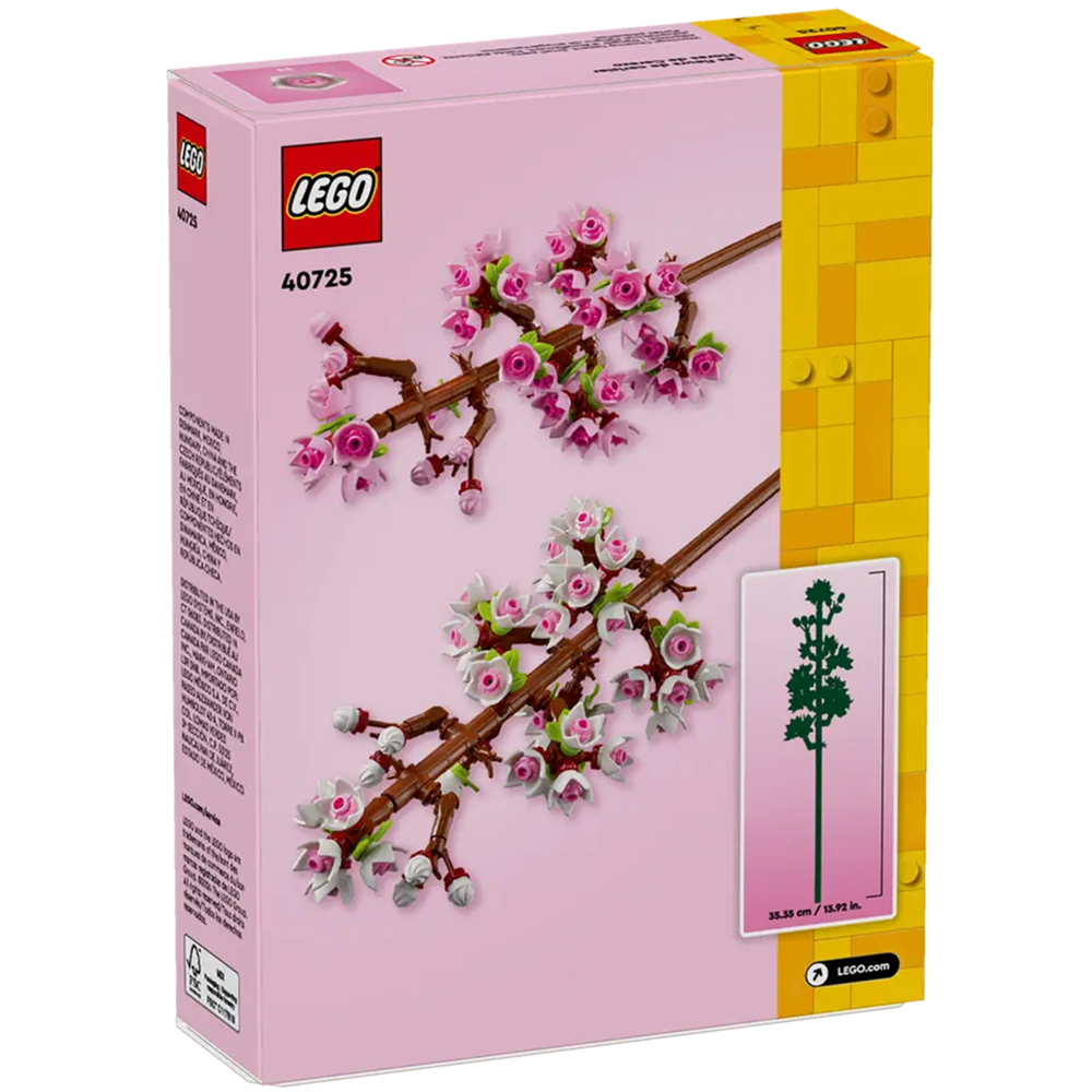 Prefabricated Construction Lego 40725, Cherry Blossoms