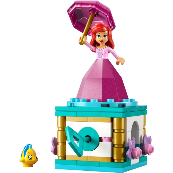 ასაწყობი კონსტრუქცია Lego 43259, Twirling Ariel, Prefabricated Construction