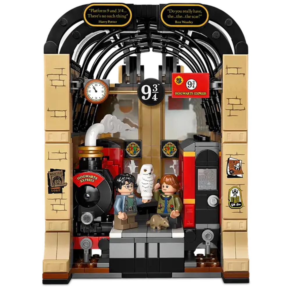 ასაწყობი კონსტრუქცია Lego 76450, Book Nook: Hogwarts Express, Prefabricated Construction