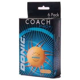 მაგიდის ჩოგბურთის ბურთები Donic 550276, 6Pcs, Table Tennis Balls, Orange