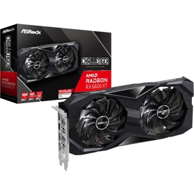 Graphic Card ASRock 90-GA2TZZ-00UANF Challenger D OC, 8GB, 128-bit, DP, HDMI, Black