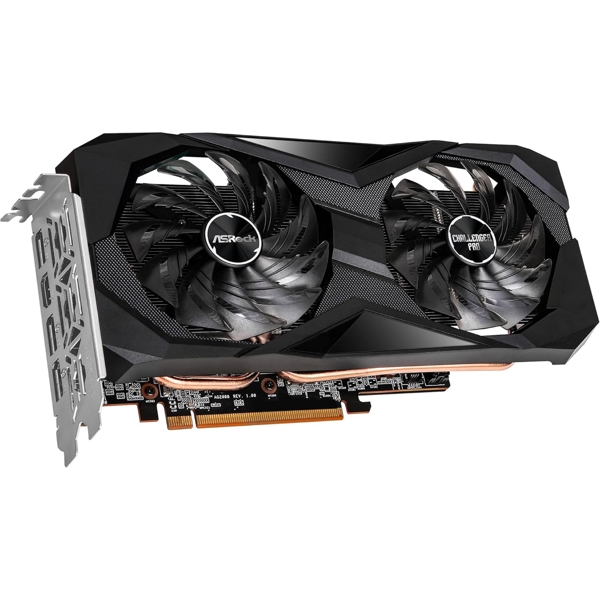 Graphic Card ASRock 90-GA2TZZ-00UANF Challenger D OC, 8GB, 128-bit, DP, HDMI, Black