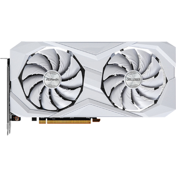 Graphic Card ASRock 90-GA4UZZ-00UANF Challenger, RX 6600, 8GB, 128-bit, DP, HDMI, White