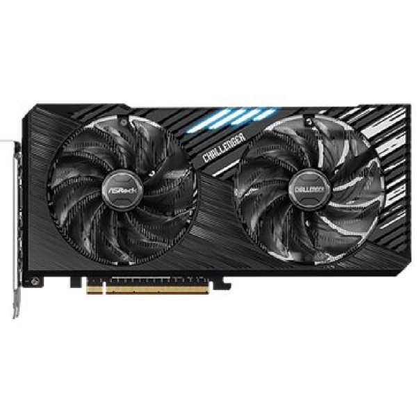 Graphic Card ASRock 90-GA5AZZ-00UANF Arc A750 Challenger SE OC, 8GB, 256-bit, DP, HDMI, Black