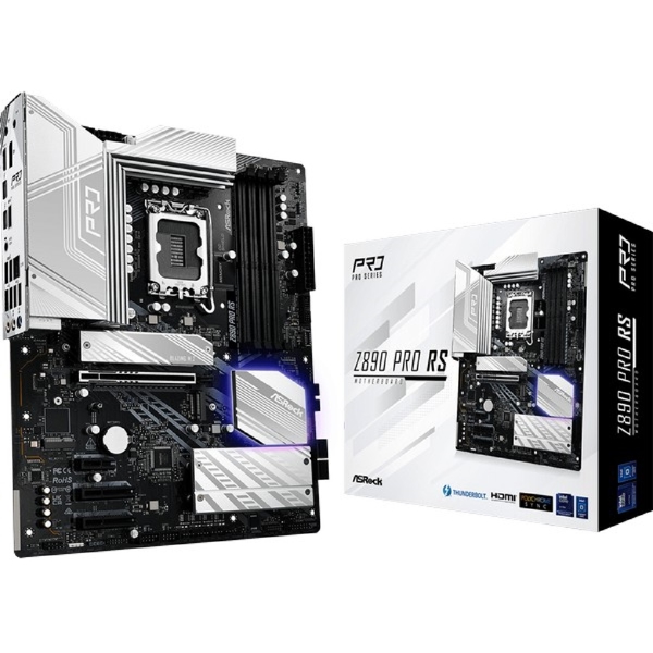 დედა დაფა ASRock 90-MXBP10-A0UAYZ Z890 Pro RS, LGA1851, DDR5, 256GB