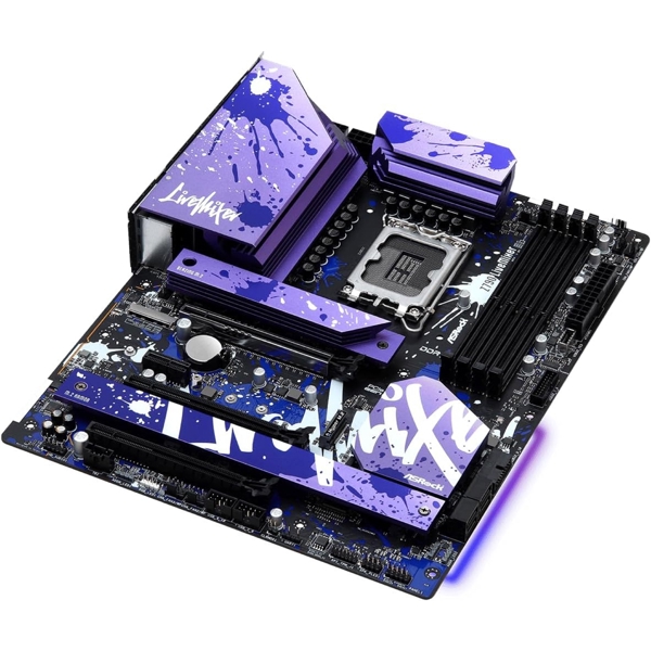 დედა დაფა ASRock 90-MXBK10-A0UAYZ Z790 LiveMixer, LGA1700, DDR5, 192GB