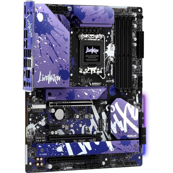 დედა დაფა ASRock 90-MXBK10-A0UAYZ Z790 LiveMixer, LGA1700, DDR5, 192GB