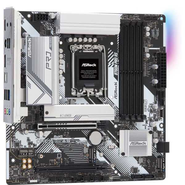 დედა დაფა ASRock 90-MXBLH0-A0UAYZ B760M PRO RS, LGA1700, DDR5, 192GB