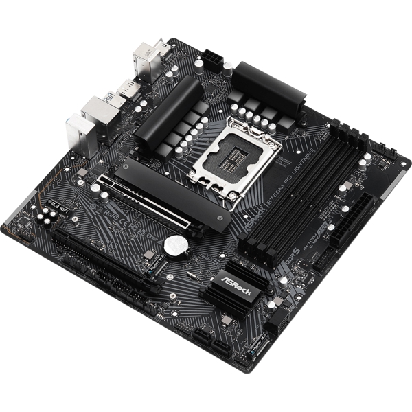 დედა დაფა ASRock 90-MXBM20-A0UAYZ B760M PG LIGHTNING, LGA 1700, DDR5, 192GB