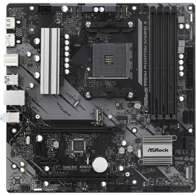 დედა დაფა ASRock 90-MXBE90-A0UAYZ B550M PHANTOM GAMING 4, AM4, DDR4, 128GB