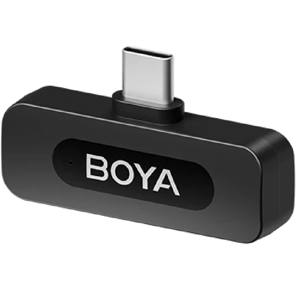 Wireless Microphone Boya BY-V10,  USB-C, Black
