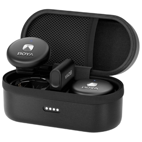 Wireless Microphone Boya OMIC-D-B, Lightning, Black