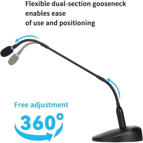 მიკროფონი Boya BY-GM18C, Microphone, XLR, Black