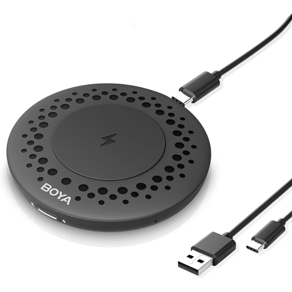 აუდიო საკონფერენციო სისტემა Boya Blobby, USB-C, 3.5mm, Audio Conference System, Black