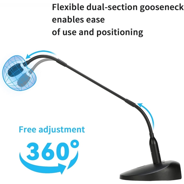 მიკროფონი Boya BY-GM18CB, Microphone, XLR, Black 