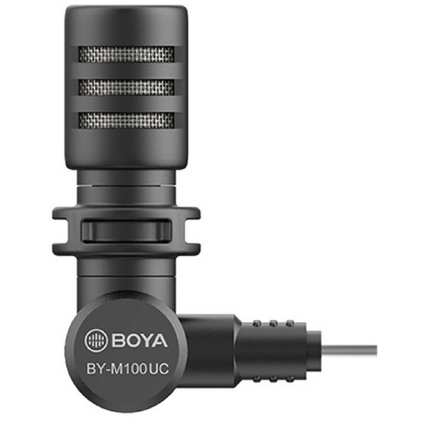 Wireless Microphone Boya BY-M100UC, USB-C, Black