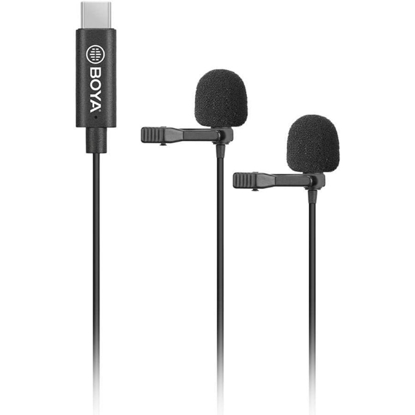 Wired Microphone Boya BY-M3D, USB-C, Black