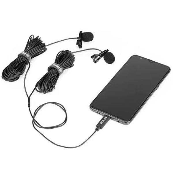 Wired Microphone Boya BY-M3D, USB-C, Black