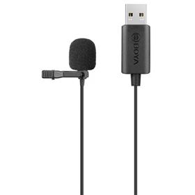 Wired Microphone Boya BY-LM40, USB, Black