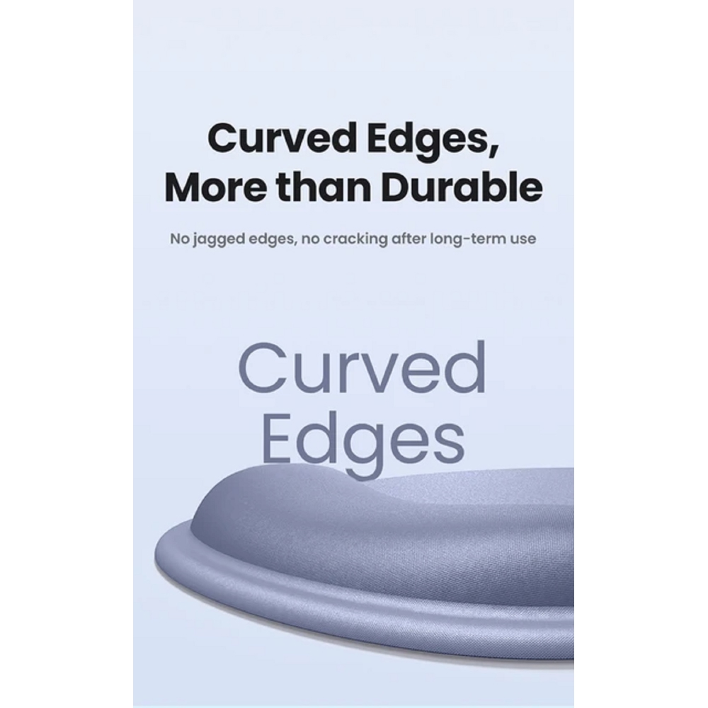 მაუსის პადი UGREEN LP668 (25244), Mouse Pad With Wrist Rest, S, Grey