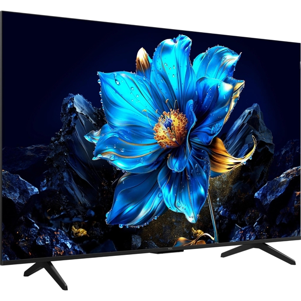 ტელევიზორი TCL 65P7K, 65", QLED, 4K UHD, USB, HDMI, LAN, BT, WIFI, Black