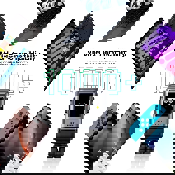 მობილურის დამტენი UGREEN X688 (45515B) Nexode Uno RobotGaN, 100W, USB, Type-C, Grey