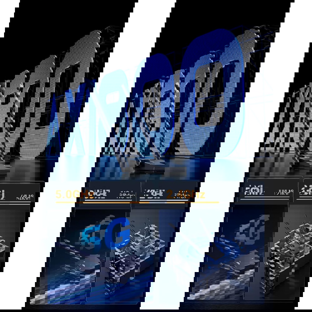 AX1800 WiFi 6 Adapter UGREEN CM495 (25226), Black