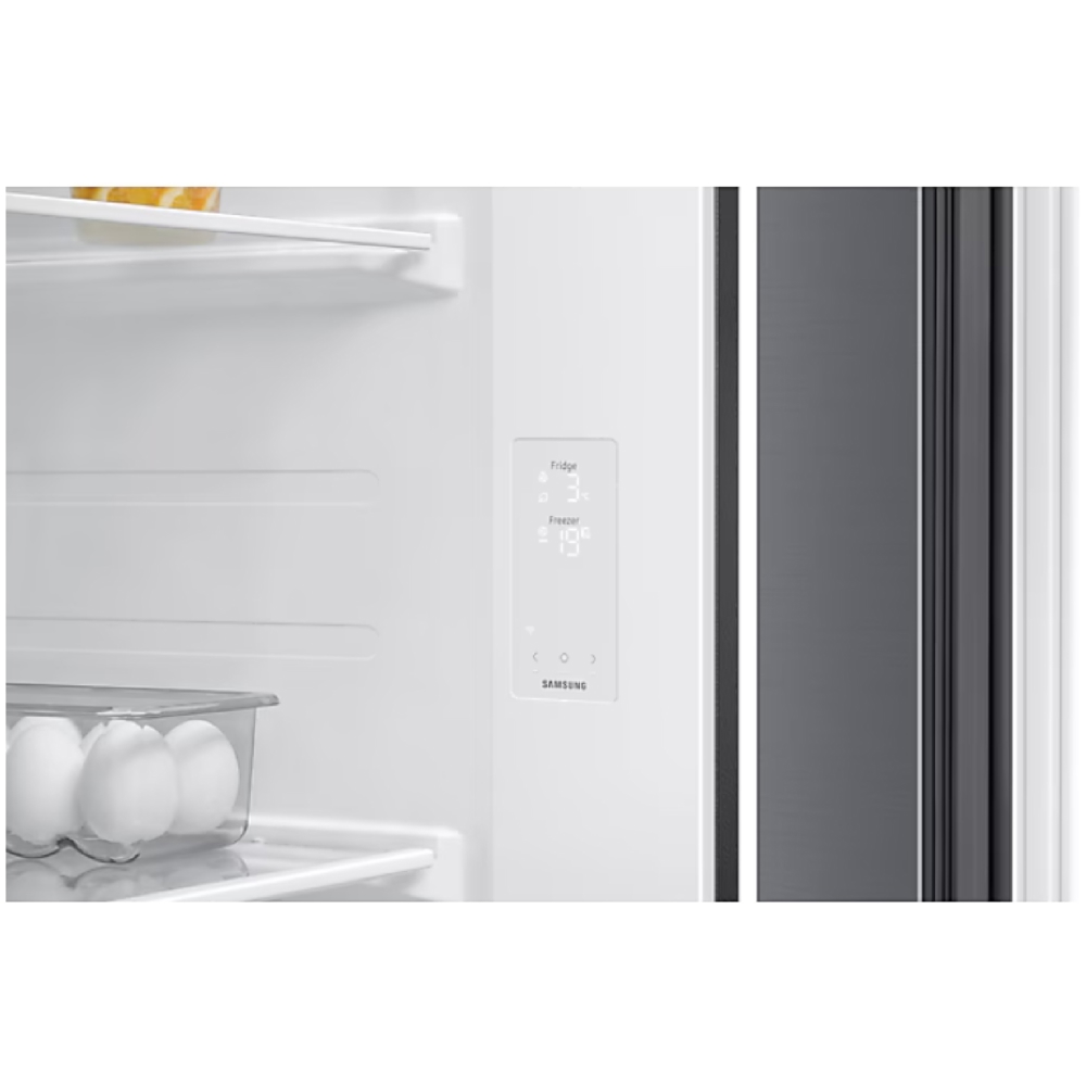 Refrigerator Samsung RS70F65Q1TWR, 647L, A+, Grey