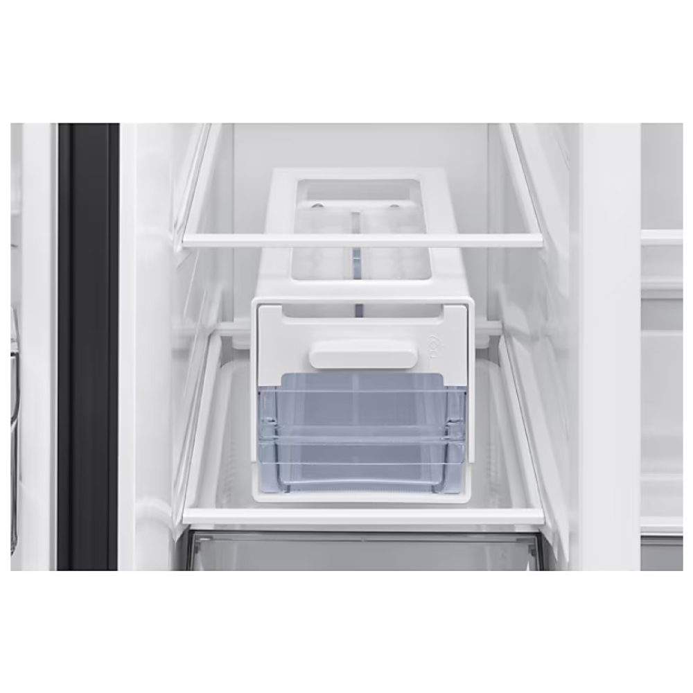 Refrigerator Samsung RS70F65Q1FWR, 647L, A+, Black