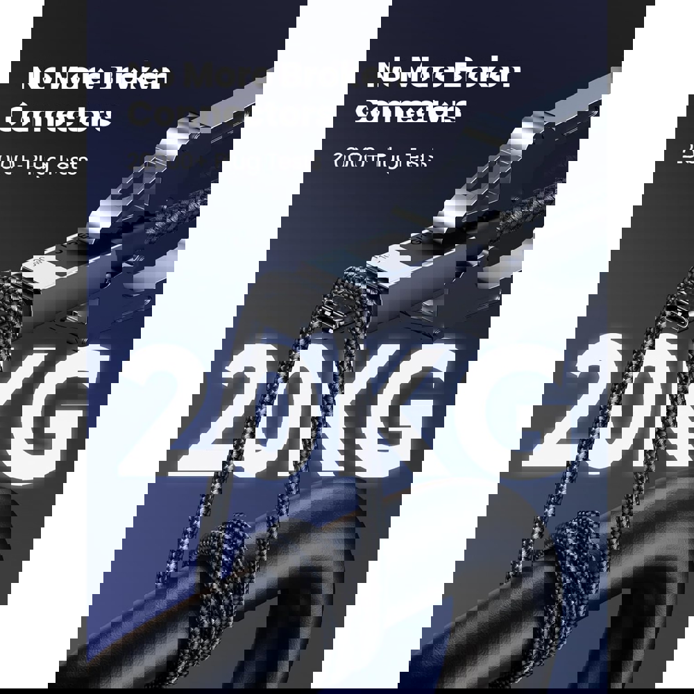 Type-C to Type-C PD Fast Charging Cable UGREEN L512 (35985), 100W, 0.5m, Space Gray