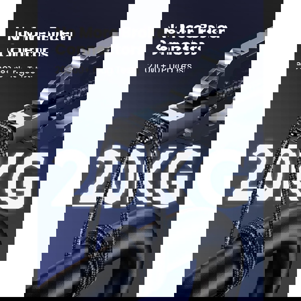 USB კაბელი UGREEN L512 (45064), 100W, Type-C to Type-C PD Fast Charging Cable, 2m, Space Gray