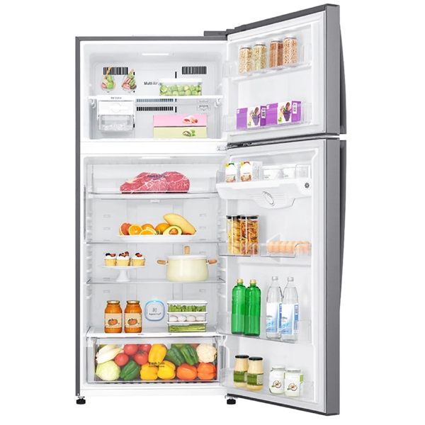Refrigerator LG GR-H842HLHM.APZQMER, 592L, No Frost, Silver