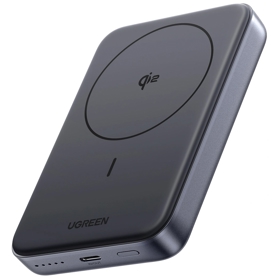 Magnetic Wireless Power Bank UGREEN PB761 (45763), 10000mAh 30W, Black