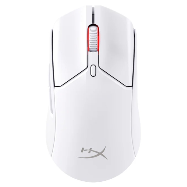 მაუსი HyperX 6N0A9AA Pulsefire Haste 2, Wireless, Bluetooth, USB-C, Gaming Mouse, White