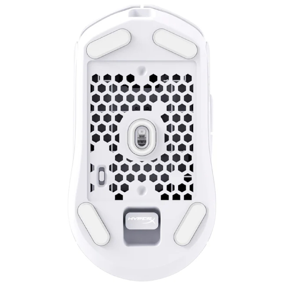 მაუსი HyperX 6N0A9AA Pulsefire Haste 2, Wireless, Bluetooth, USB-C, Gaming Mouse, White