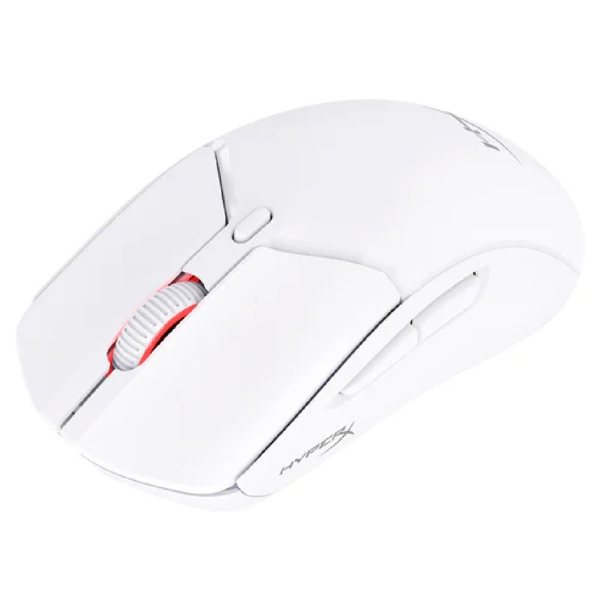 მაუსი HyperX 6N0A9AA Pulsefire Haste 2, Wireless, Bluetooth, USB-C, Gaming Mouse, White
