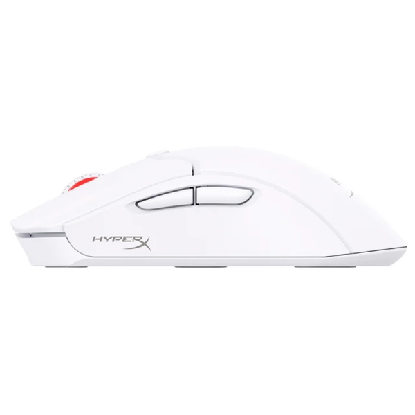 მაუსი HyperX 6N0A9AA Pulsefire Haste 2, Wireless, Bluetooth, USB-C, Gaming Mouse, White
