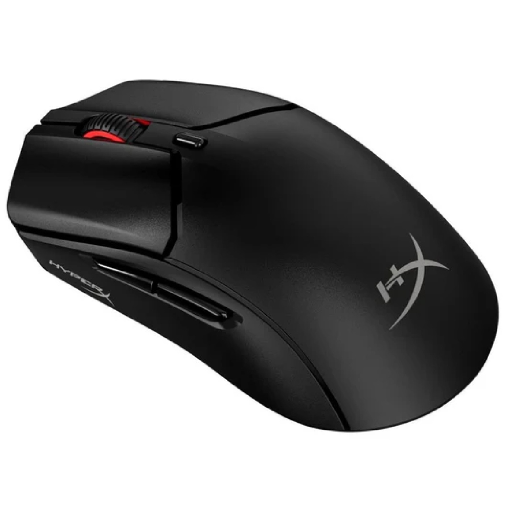 მაუსი HyperX 6N0B0AA Pulsefire Haste 2, Wireless, Bluetooth, USB-C, Gaming Mouse, Black
