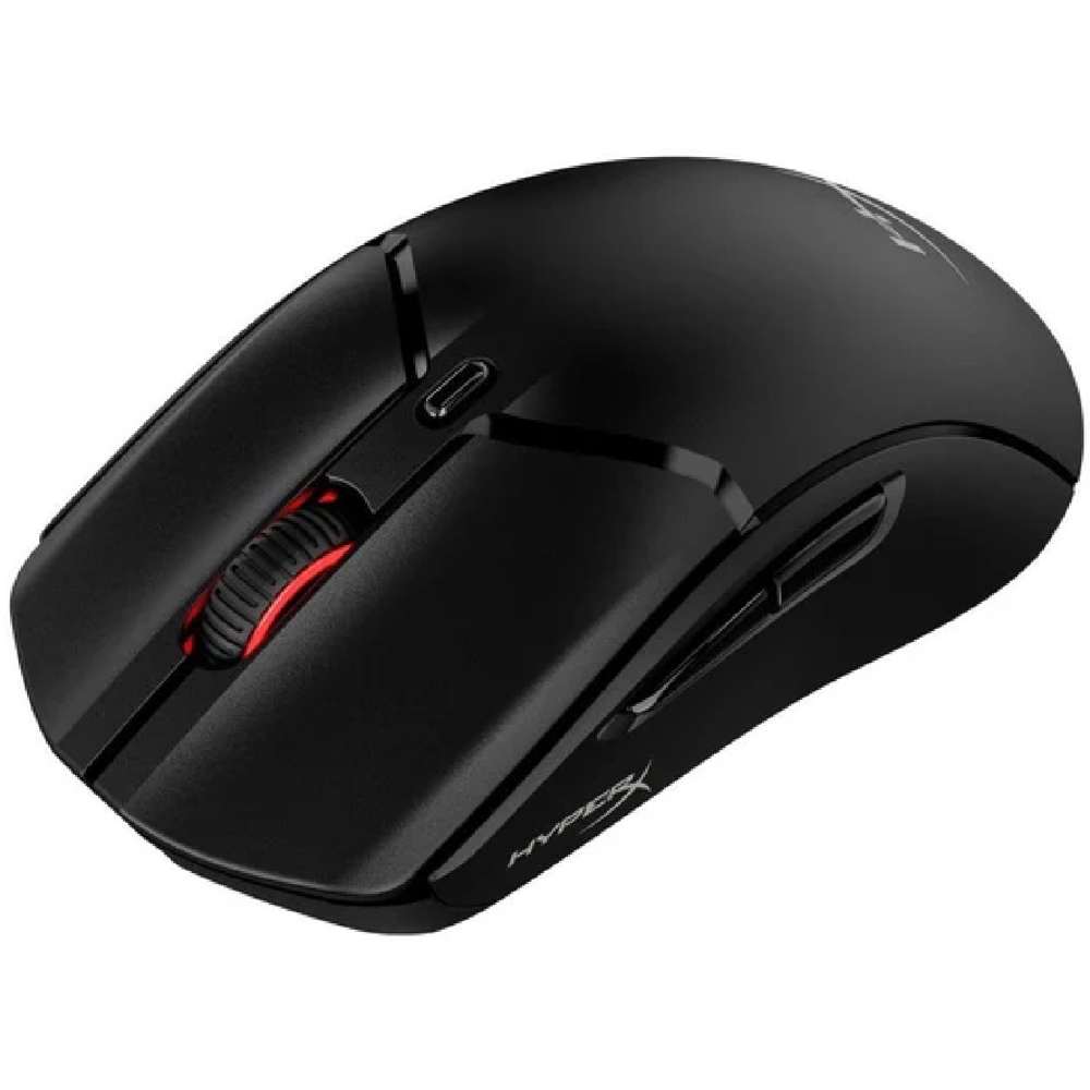 მაუსი HyperX 6N0B0AA Pulsefire Haste 2, Wireless, Bluetooth, USB-C, Gaming Mouse, Black