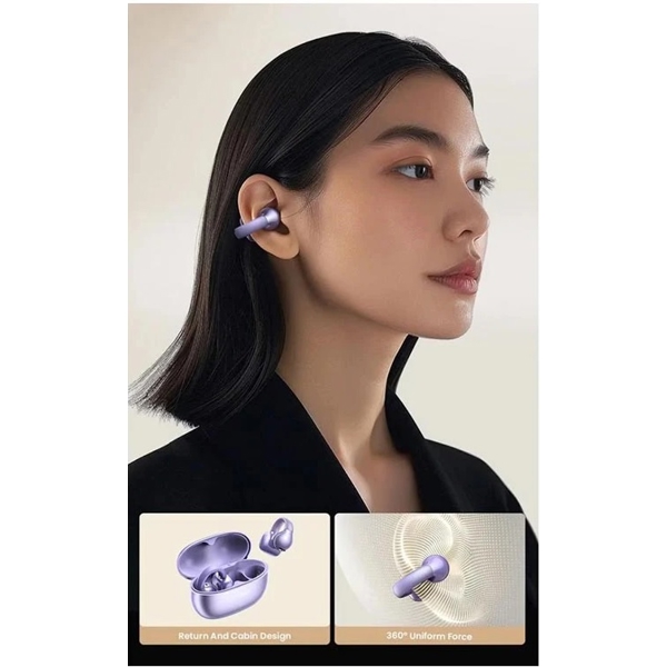 Earbuds UGREEN WS209 (55430) HiTune S3, Wireless, Bluetooth, IPX5, Purple