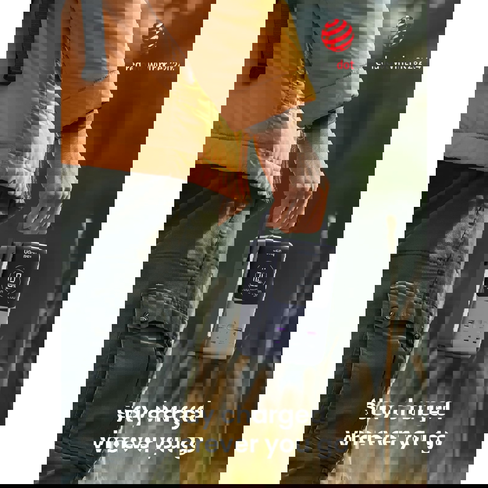 პორტატული დამტენი UGREEN PB770 (25286), 48000mAh 300W, USB-A, Type-C, Power Bank With Smart Digital Display, Grey