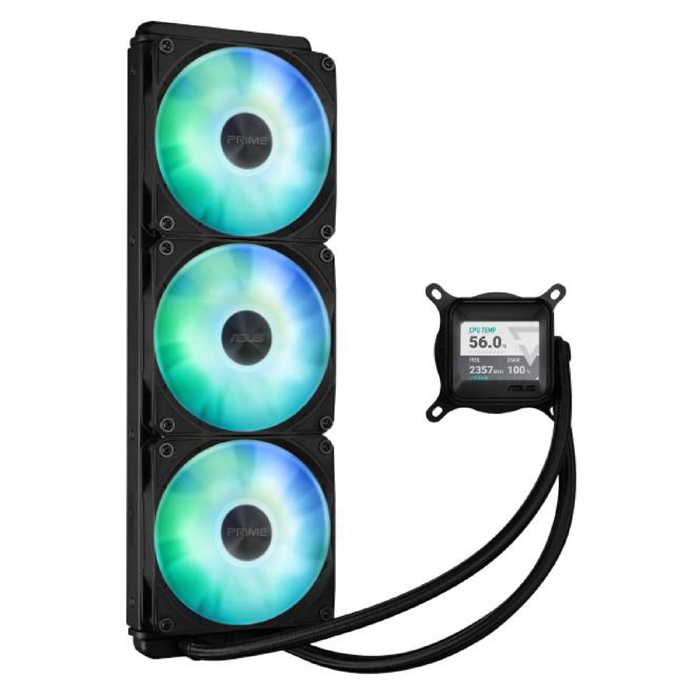 თხევადი გაგრილების სისტემა Asus 90RC00Z1-B0EAY0 PRIME LC 360, 120mm, 2500RPM, Liquid Cooling, Black