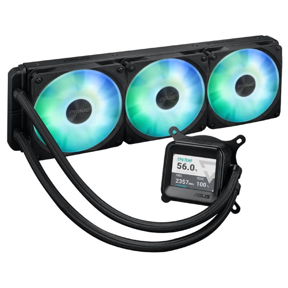 თხევადი გაგრილების სისტემა Asus 90RC00Z1-B0EAY0 PRIME LC 360, 120mm, 2500RPM, Liquid Cooling, Black