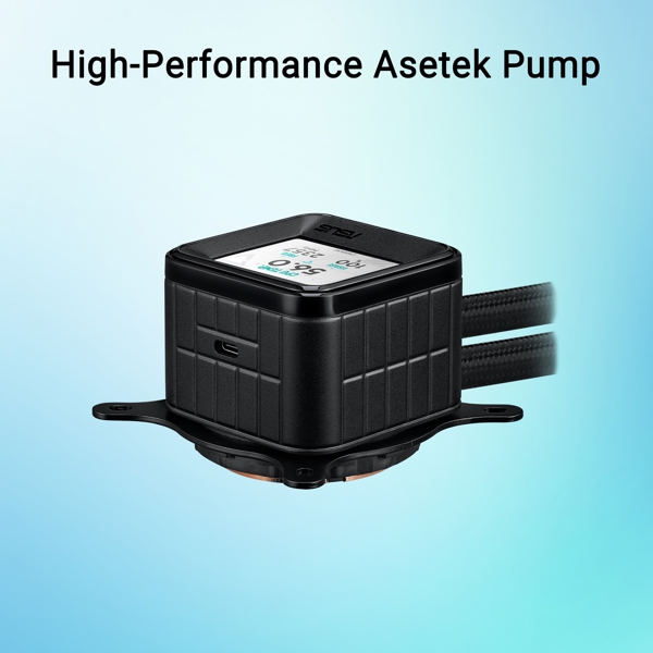 თხევადი გაგრილების სისტემა Asus 90RC00Z1-B0EAY0 PRIME LC 360, 120mm, 2500RPM, Liquid Cooling, Black