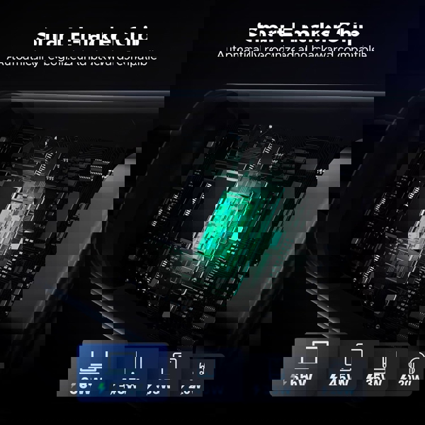 USB კაბელი UGREEN Uno L509 (45612), 100W, Type-C to Type-C Cable, 0.5M, Black/Grey