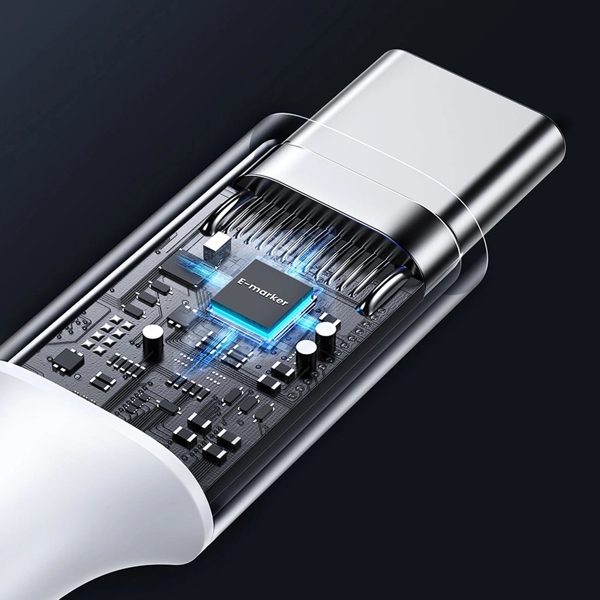 USB კაბელი UGREEN US557 (15275), 100W, Type-C to Type-C, 1m, Black