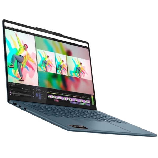 ნოუთბუქი Lenovo 83KG0013RK Yoga Pro 7, 14.5", RYZEN AI 7-350, 32GB, 1TB SSD, Integrated, Tidal Teal