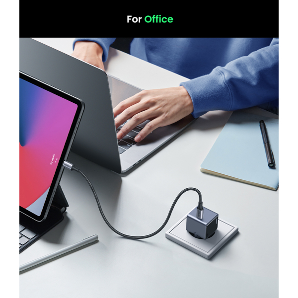 GaNInfinity Fast Charger UGREEN X503 (35041) Nexode Air, 30W, Type-C, Grey