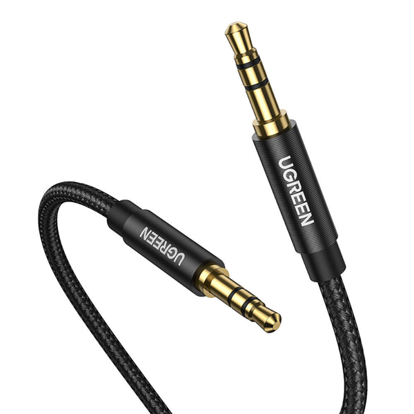 3.5mm Male To 3.5mm Male Cable UGREEN AV112 (50363), 2m, Black