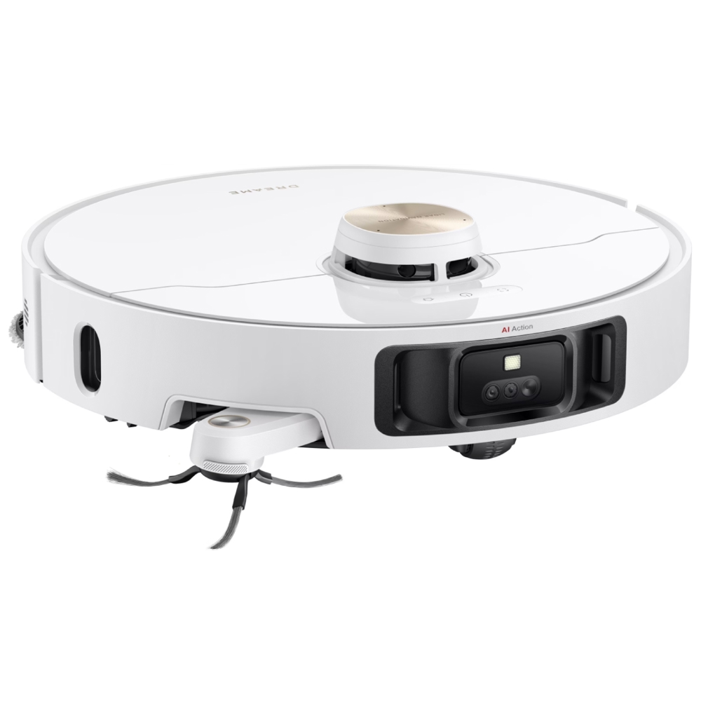 რობოტი მტვერსასრუტი მშრალი და სველი წმენდით Dreame RLL74CE L40s Pro Ultra, 19000Pa, Robot Vacuum Cleaner, White